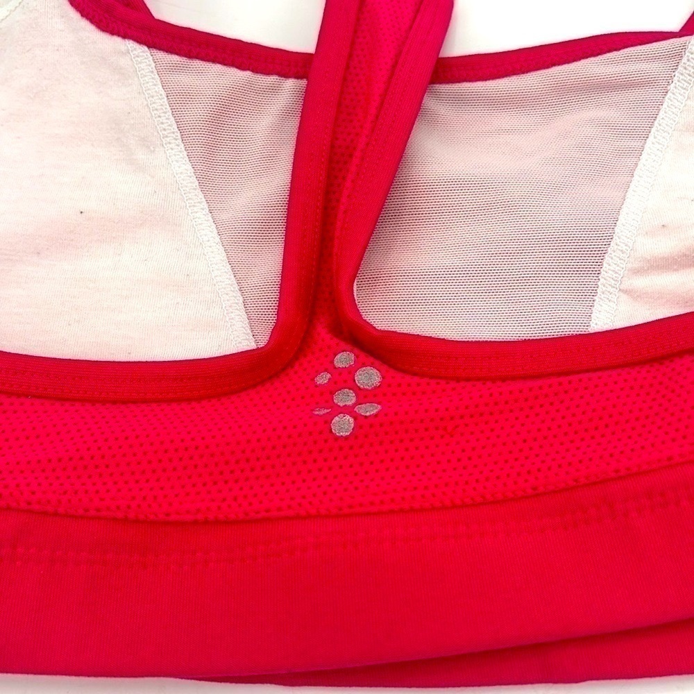 UEC Nike pink & red sports bra. Size small tag cut out - Picture 6 of 7